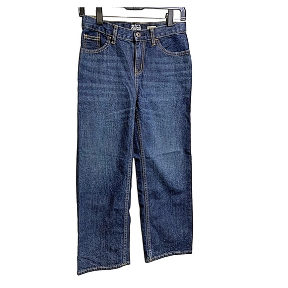 B’gosh Oshkosh Kid Husky Vintage Women Fit True Blue Wash Jeans Size 10H - Picture 9 of 14